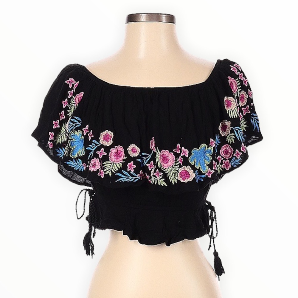 Rahi Cali Short Sleeve Blouse Size S